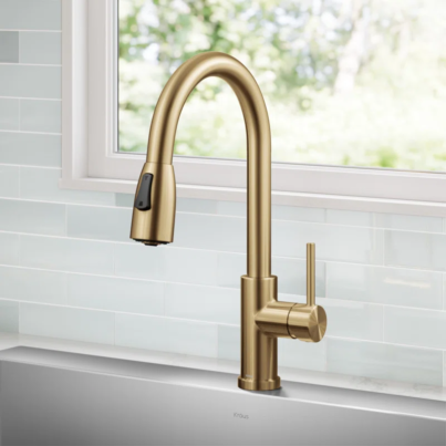 KRAUS+Coda+2-Function+Single+Handle+Pull+Down+Kitchen+Faucet+In+Spot-Free-106899901